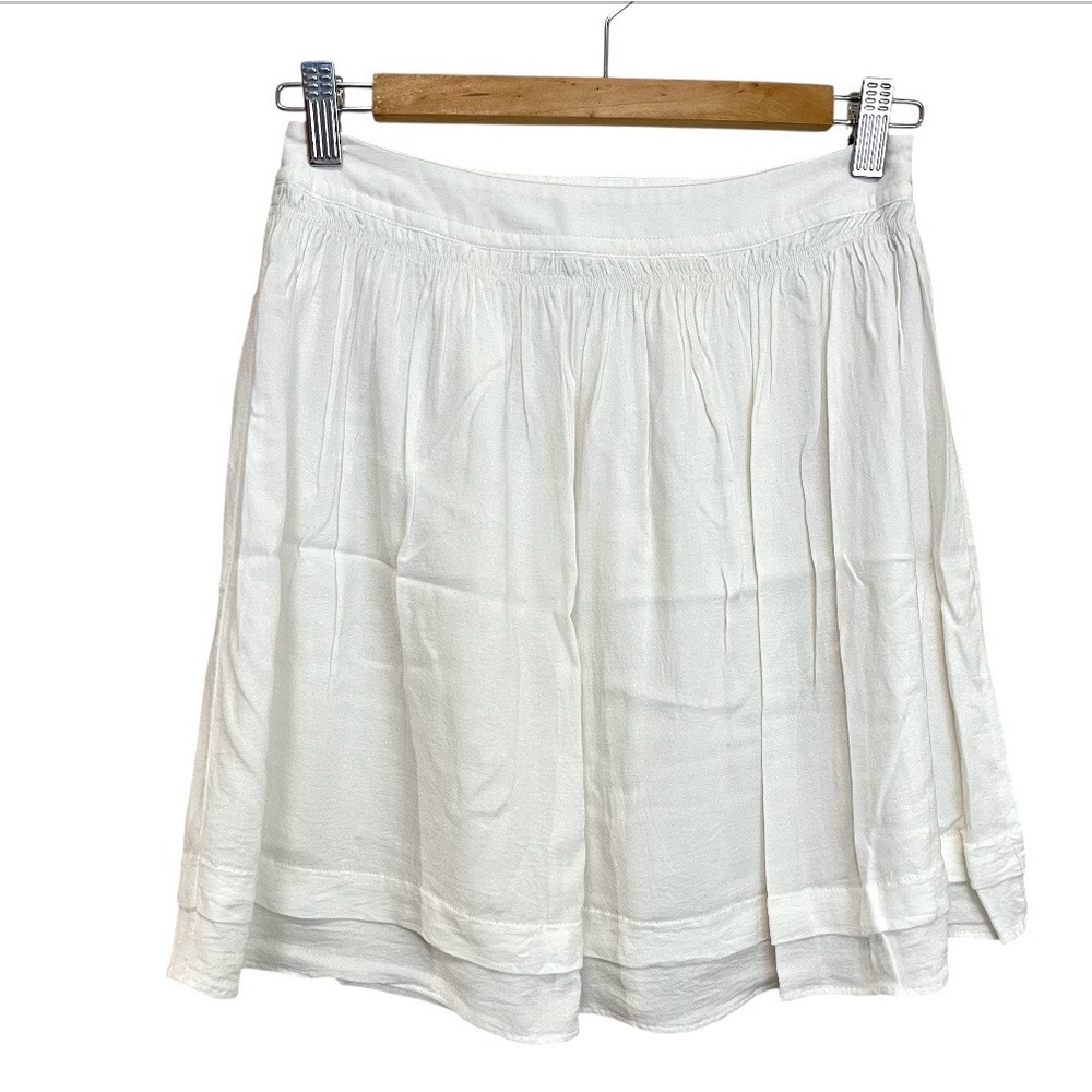 Oak + Fort Lightweight Lined Mini Skirt - Size 6